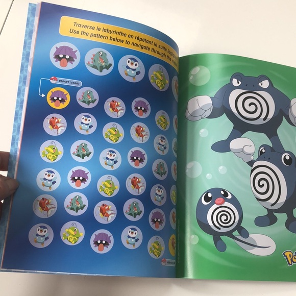 Set of 4 Pokémon Sticker Poster books - Picture 13 of 16